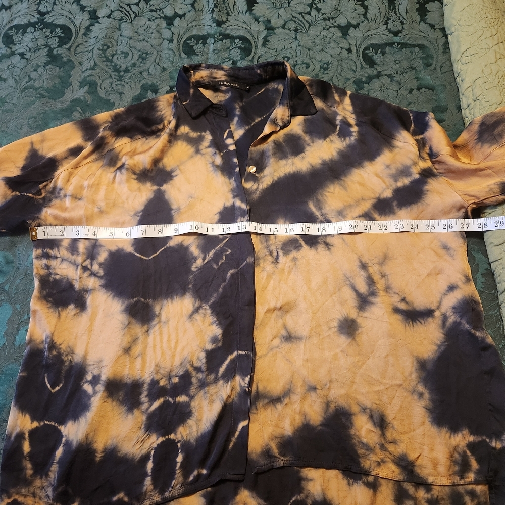 Lauren VidalSize S 3/4 sleeve button-down shirt - Picture 8 of 10